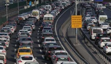 Araç sahipleri 1.1 trilyon vergi ödeyecek