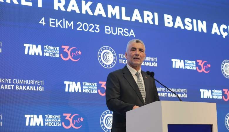 Bakan Bolat rekoru duyurdu: Cumhuriyet tarihimizin en yüksek eylül ihracatı
