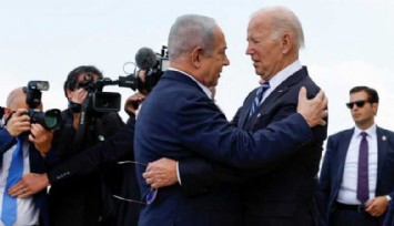Biden'den çocuk katili Netanyahu'ya: Arkanızdayız