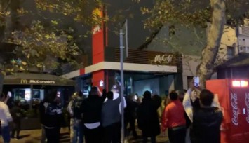 İstanbul'da MC Donald's'a İsrail tepkisi