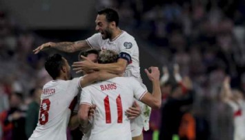Türkiye, Hırvatistan'ı deplasmanda 1-0 yendi, liderlik koltuğuna oturdu