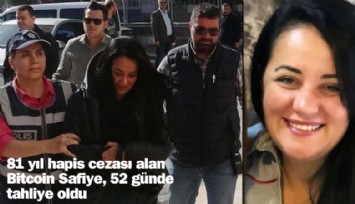 81 yıl hapis cezası alan Bitcoin Safiye, 52 günde tahliye oldu