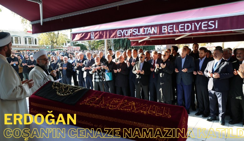 Cumhurbaşkanı Erdoğan, Mahmut Esad Coşan'ın eşi Hacer Muhterem Coşan'ın cenaze namazına katıldı