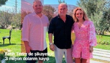Fatih Terim de fon vurgunundan şikayetçi: 3 milyon dolarım kayıp