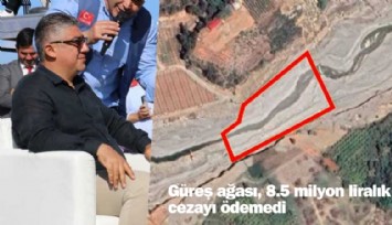 Güreş ağası, 8.5 milyon liralık cezayı ödemedi