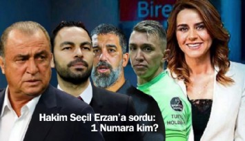 Hakim, Seçil Erzan'a sordu: Fatih Terim Fonu'nda 1 Numara kim?
