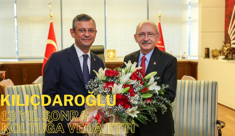 Kılıçdaroğlu 13 yıl sonra koltuğa veda etti, Özgür Özel dönemi resmen başladı
