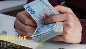 Masada emekliye iki formüllü zam var