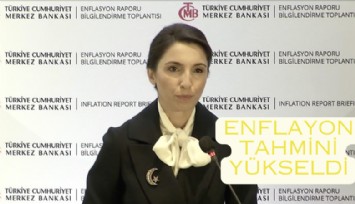 Merkez Bankası 2023 ve 2024 enflasyon tahminlerini yükseltti