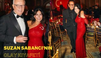 Suzan Sabancı'nın olay kıyafetini kim tasarladı?