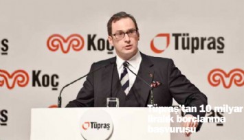 TÜPRAŞ'tan 10 milyarlık barçlanma