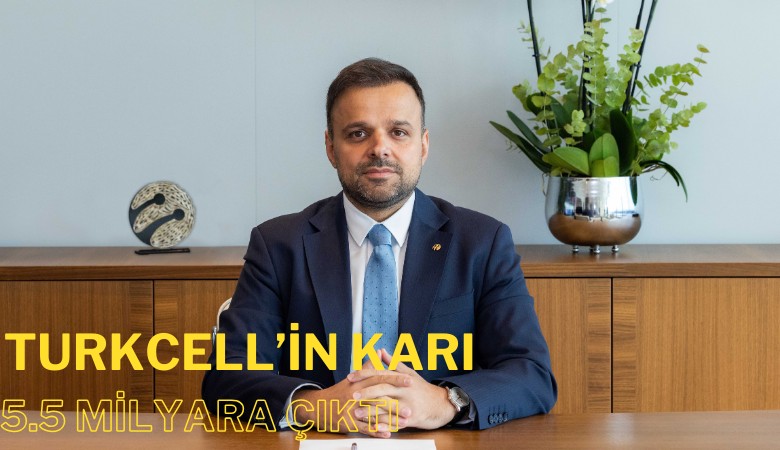 Turkcell'in üçüncü çeyrek net karı yüzde 128 artışla 5.5 milyara çıktı