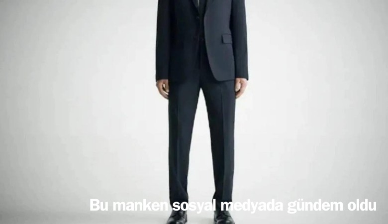 Zara'nın bu mankeni sosyal medyada gündem oldu