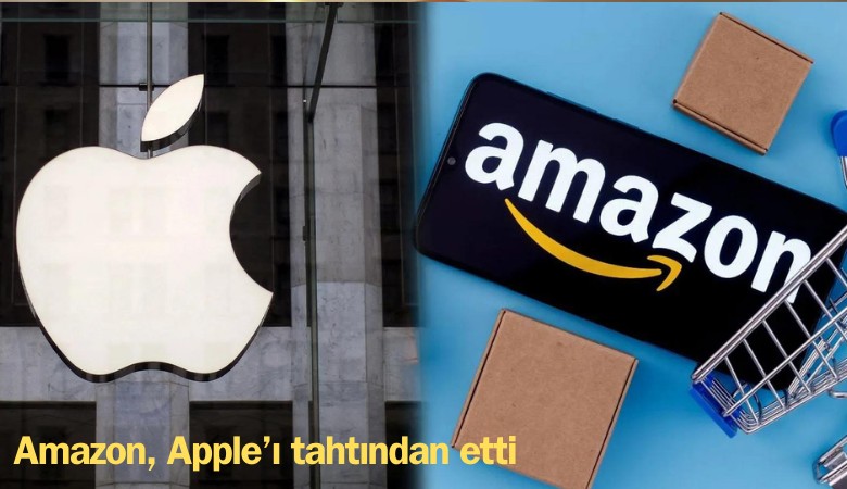 Amazon, Apple'ı tahtından etti