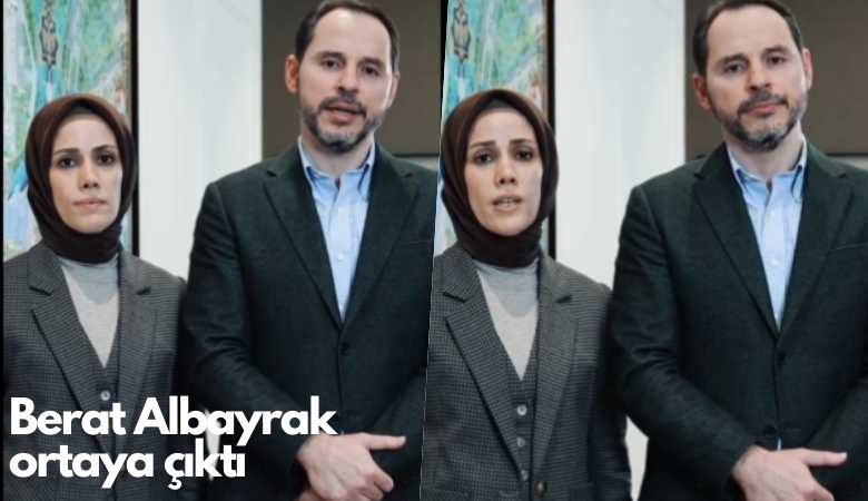 Berat Albayrak ortaya çıktı