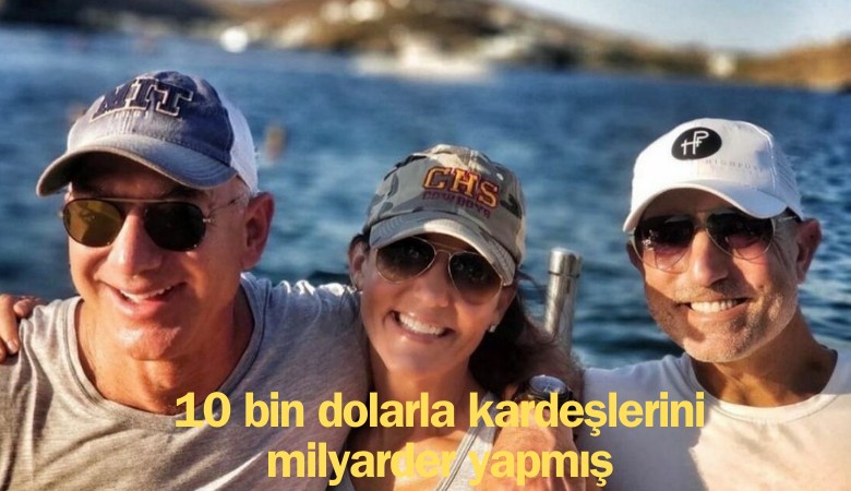 Bezos, 10 bin dolarla kardeşlerini milyarder yapmış
