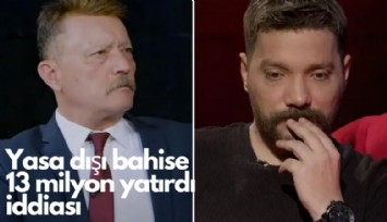 Hasan Atilla Uğur hakkında yasa dışı bahise 13 milyon yatırdı iddiası