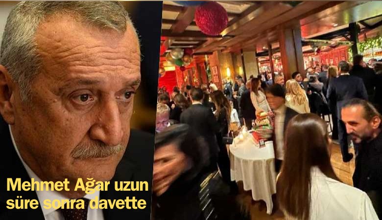 Mehmet Ağar uzun süre sonra davette