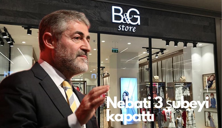 Nebati 3 şubeyi kapattı