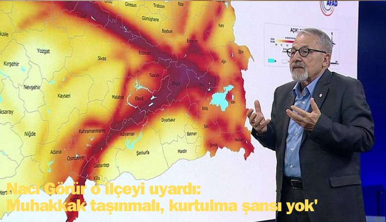 Prof. Naci Görür o ilçeyi uyardı: Kurtulma şansı yok