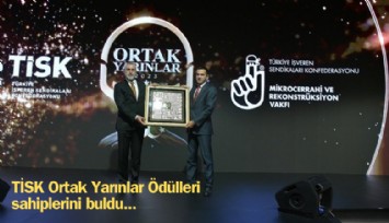 TİSK Ortak Yarınlar Ödülleri sahiplerini buldu; İşte ödül alanlar