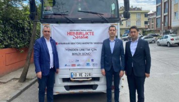 Ayakkabıcılar Hatay'ı yeniden üretime hazır hale getirdi