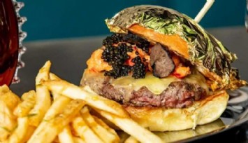 Trüf mantarlı bu hamburger 14 Bin TL
