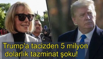 Trump'a tacizden 5 milyon dolarlık tazminat şoku!