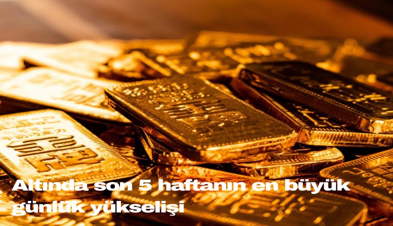 Altında son 5 haftanın en büyük günlük yükselişi