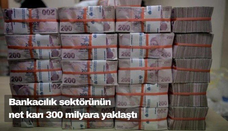 Bankacılık sektörünün net karı 300 milyara yaklaştı