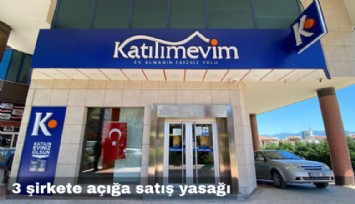 Borsada 3 şirkete açığa satış yasağı