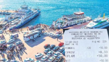 Bozcaada Belediyesi vatandaşı haraca bağladı