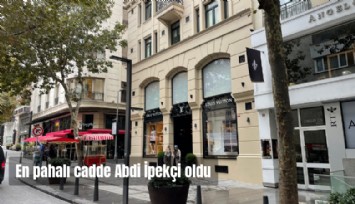 En pahalı cadde Abdi İpekçi oldu; metrekaresi 250 dolar