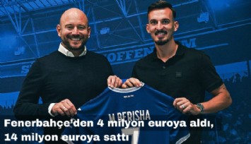 Fenerbahçe'den aldığı Berisha'yı 2 ay sonra 3.5 katına sattı