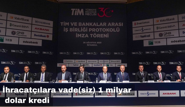 İhracatçılara 1 milyar dolarlık Vade(siz) kredi