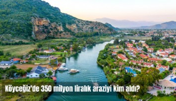 Köyceğiz'de 350 milyonluk araziyi kim aldı?