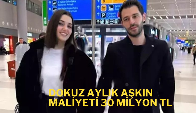 Sabancı servet harcadı! 9 aylık aşkın maliyeti 30 milyonu geçti