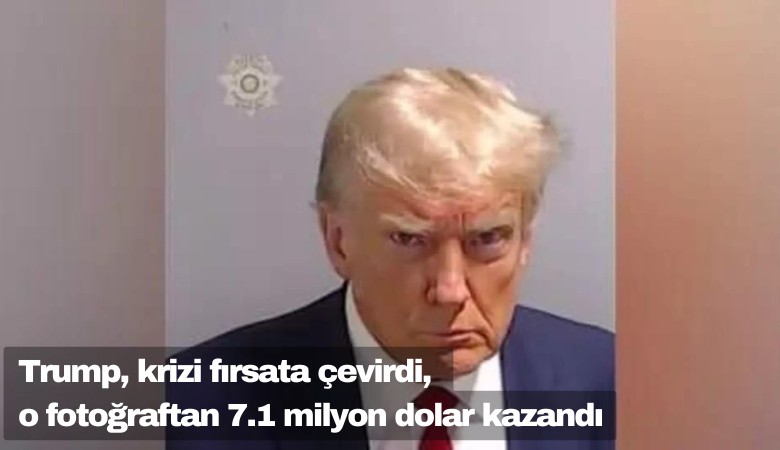 Trump krizi fırsata çevirdi, o fotoğraftan 7.1 milyon dolar kazandı