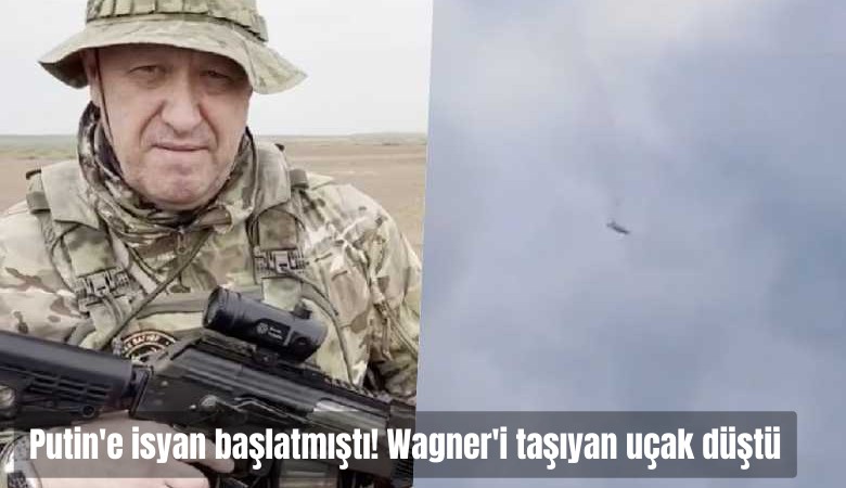 Wagner Grubu Başkanı Prijon'i taşıyan uçak düştü: Olay yerinde 10 ceset bulundu