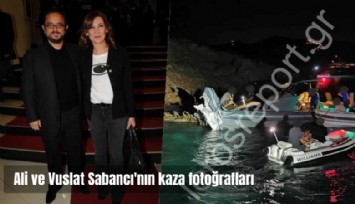 Yunan basını, Ali ve Vuslat Sabancı'nın kaza fotoğraflarını paylaştı