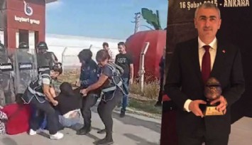 Bayburt Grup işçileri yerlerde sürüklendi