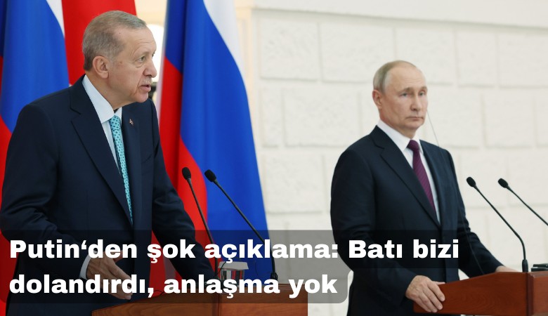 Putin'den şok açıklama: Batı bizi dolandırdı, anlaşma yok