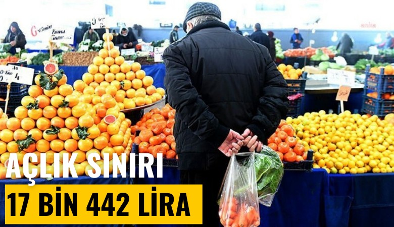 Açlık sınırı 17 bin 442, yoksulluk sınırı 48 bin 495 liraya yükseldi