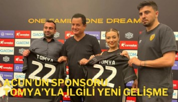 Acun'un sponsoru Tomya'yla  ilgili yeni gelişme
