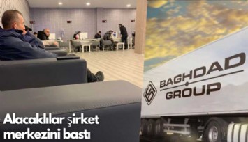 Alacaklılar şirket merkezini bastı