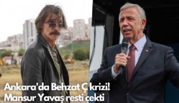 Ankara'da Behzat Ç krizi! Mansur Yavaş resti çekti