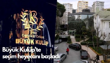 Büyük Kulüp'te seçim yarışı başladı...