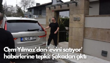 Cem Yılmaz'dan 'evini satıyor' haberlerine tepki: Şakadan çıktı