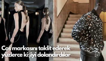 Cos markasını taklit ederek  yüzlerce kişiyi dolandırdılar