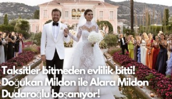 Düğün için 1 milyon euro kredi çekmişti: Taksitler bitmeden evlilik bitti